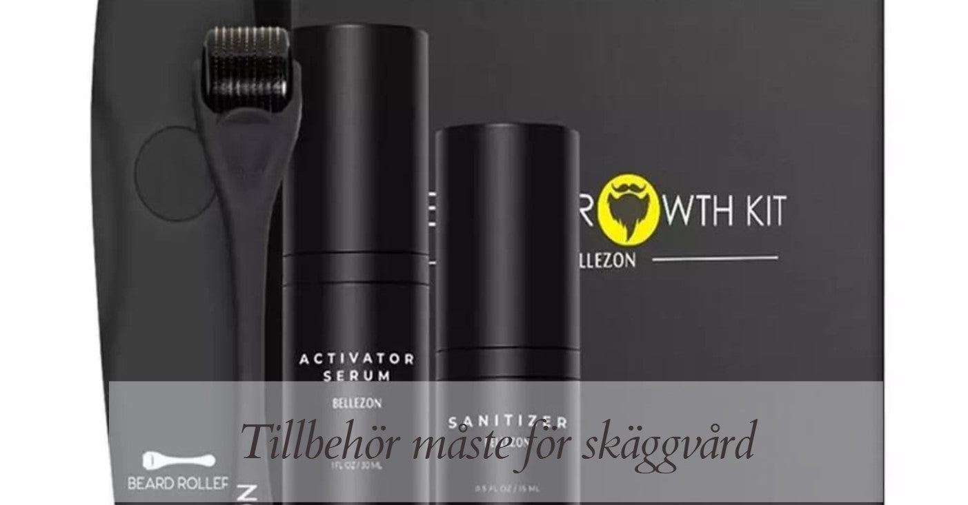 Tillbehör som är ett måste för skäggvård